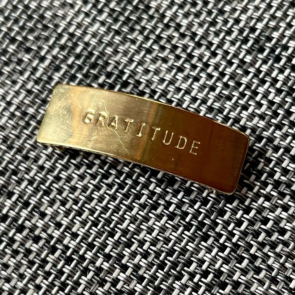 KEEP Collective - charm "Gratitude" (gold)